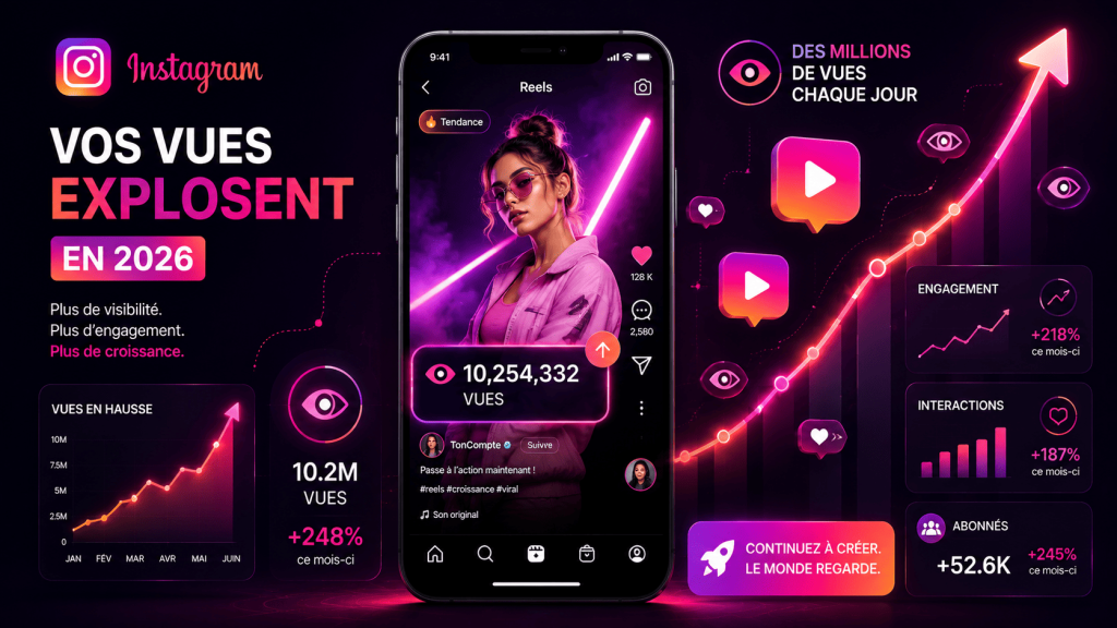 Vues Instagram 2026 : comment augmenter ses vues rapidement augmenter vues instagram 2026