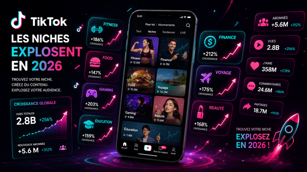 niches tiktok explosent 2026